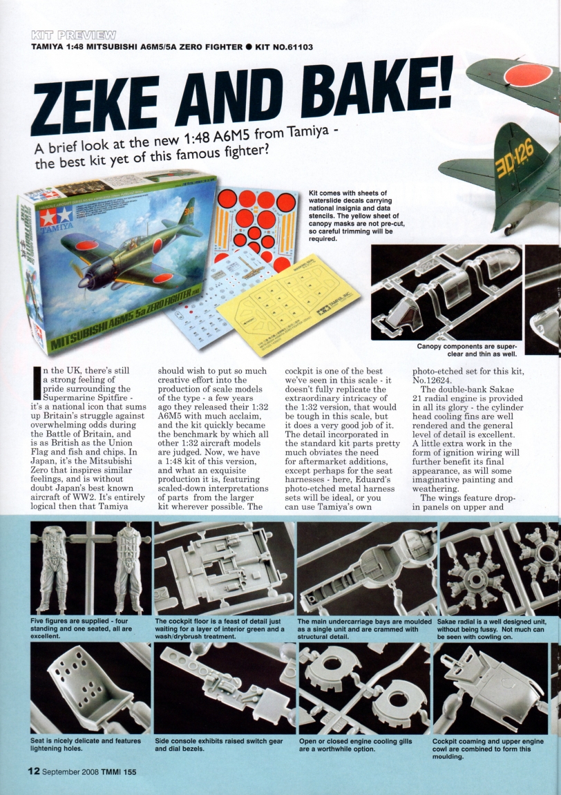 Tamiya Model Magazine 155 (2008-09)